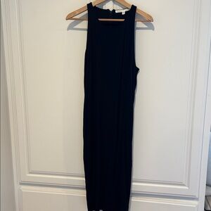 Veronica Beard Elegant Black Sleeveless Dress